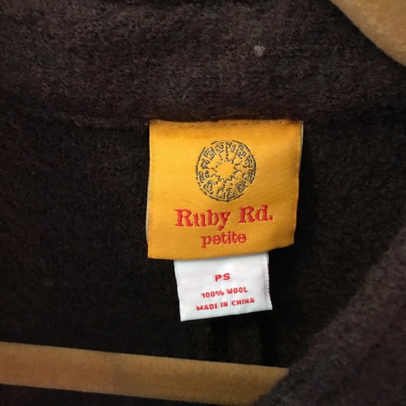Ruby Rd. Wool Jacket - Picture 3 of 3